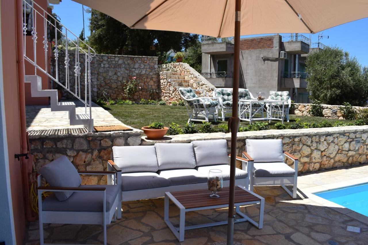 Villa Thetis With Private Pool Where The Sunsets Fade Away Айос-Никитас Экстерьер фото