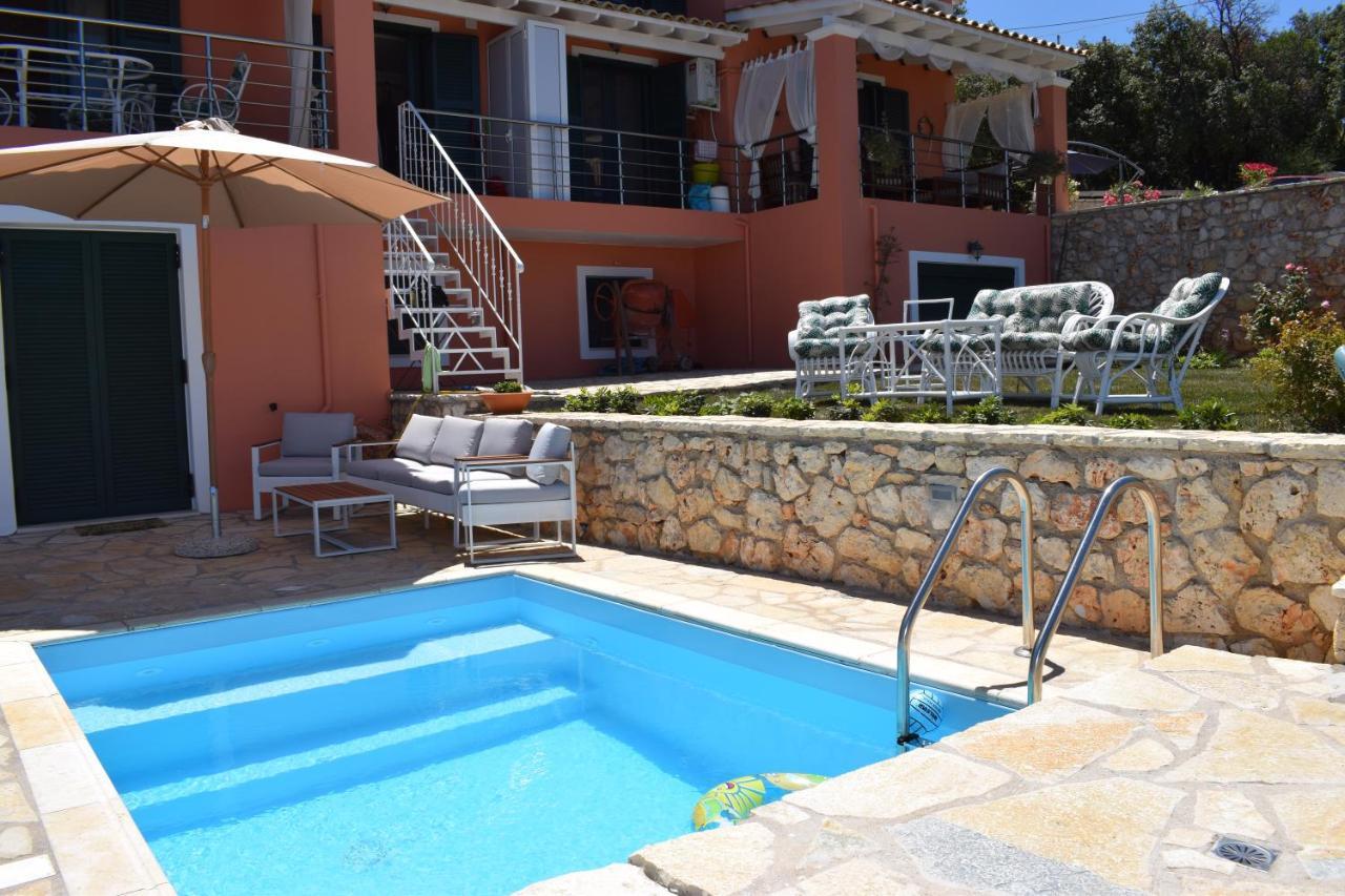 Villa Thetis With Private Pool Where The Sunsets Fade Away Айос-Никитас Экстерьер фото