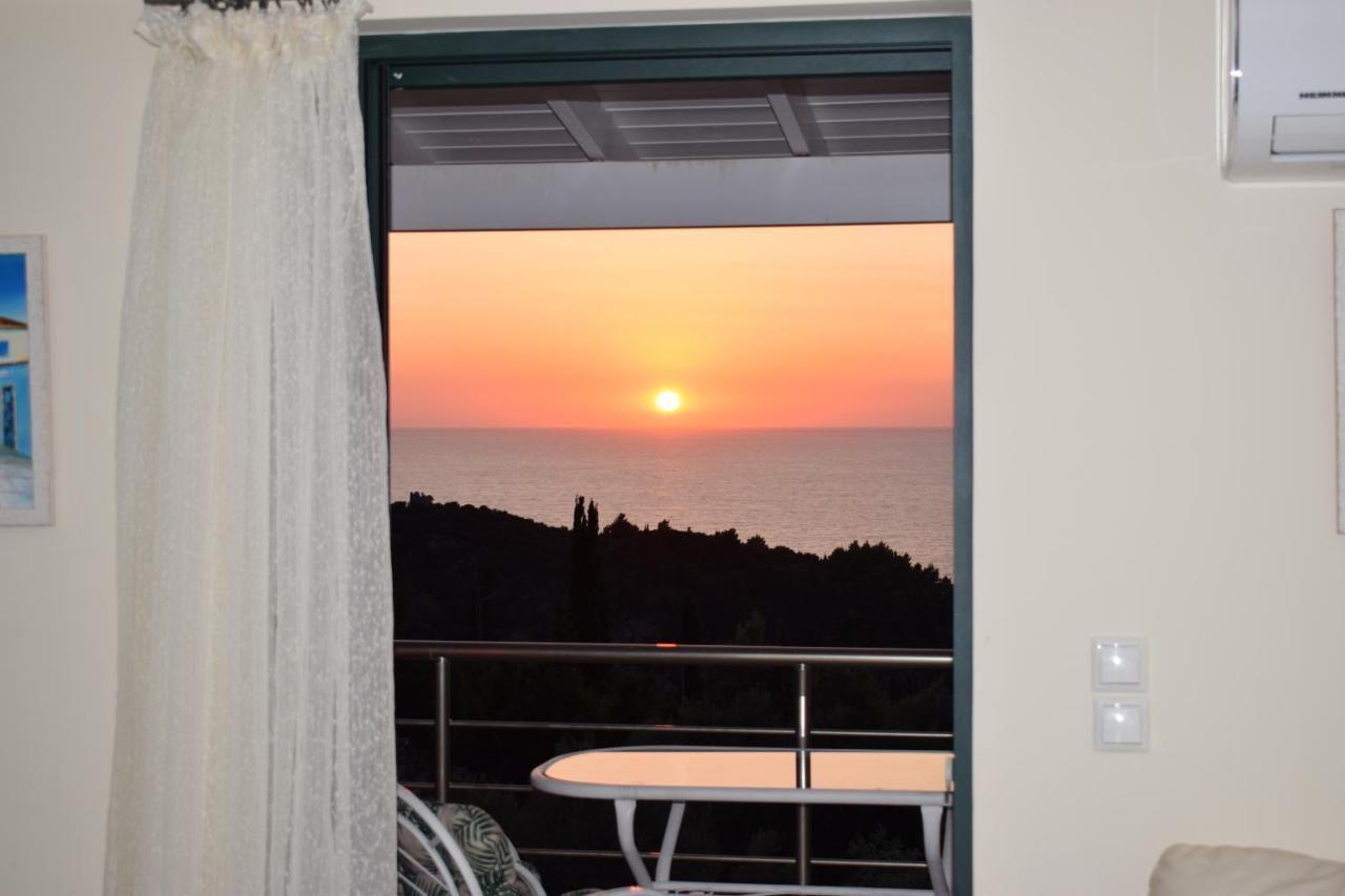 Villa Thetis With Private Pool Where The Sunsets Fade Away Айос-Никитас Экстерьер фото
