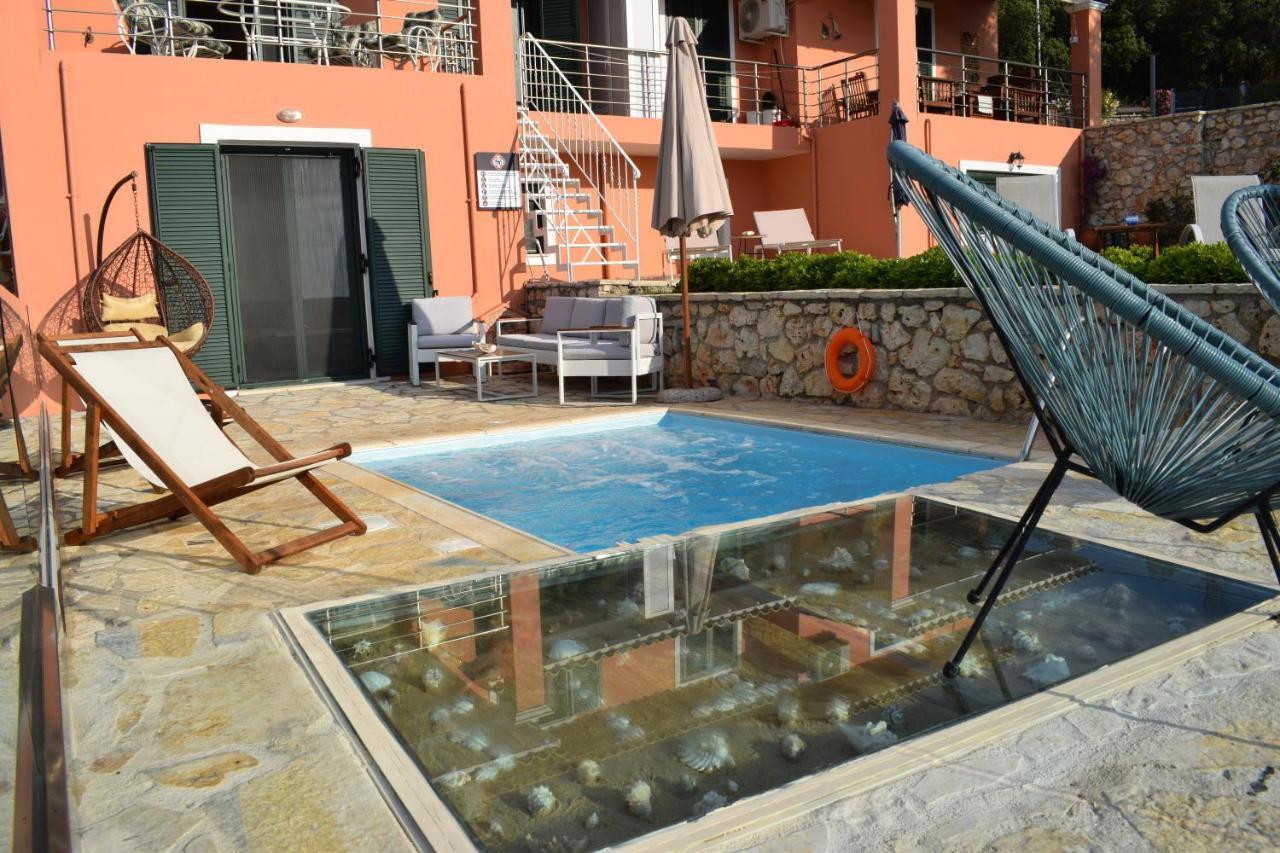 Villa Thetis With Private Pool Where The Sunsets Fade Away Айос-Никитас Экстерьер фото