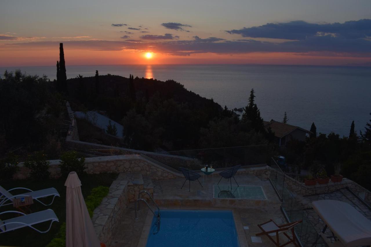 Villa Thetis With Private Pool Where The Sunsets Fade Away Айос-Никитас Экстерьер фото