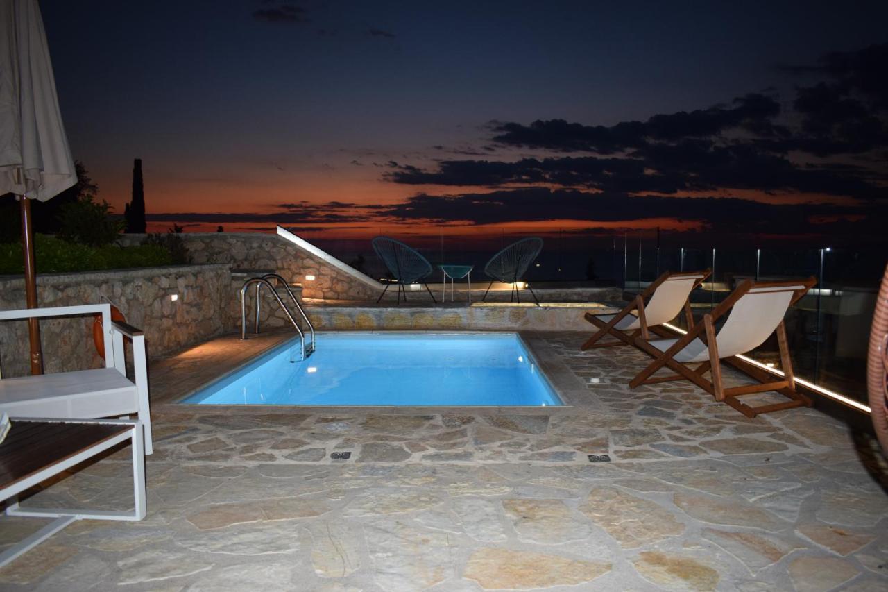 Villa Thetis With Private Pool Where The Sunsets Fade Away Айос-Никитас Экстерьер фото