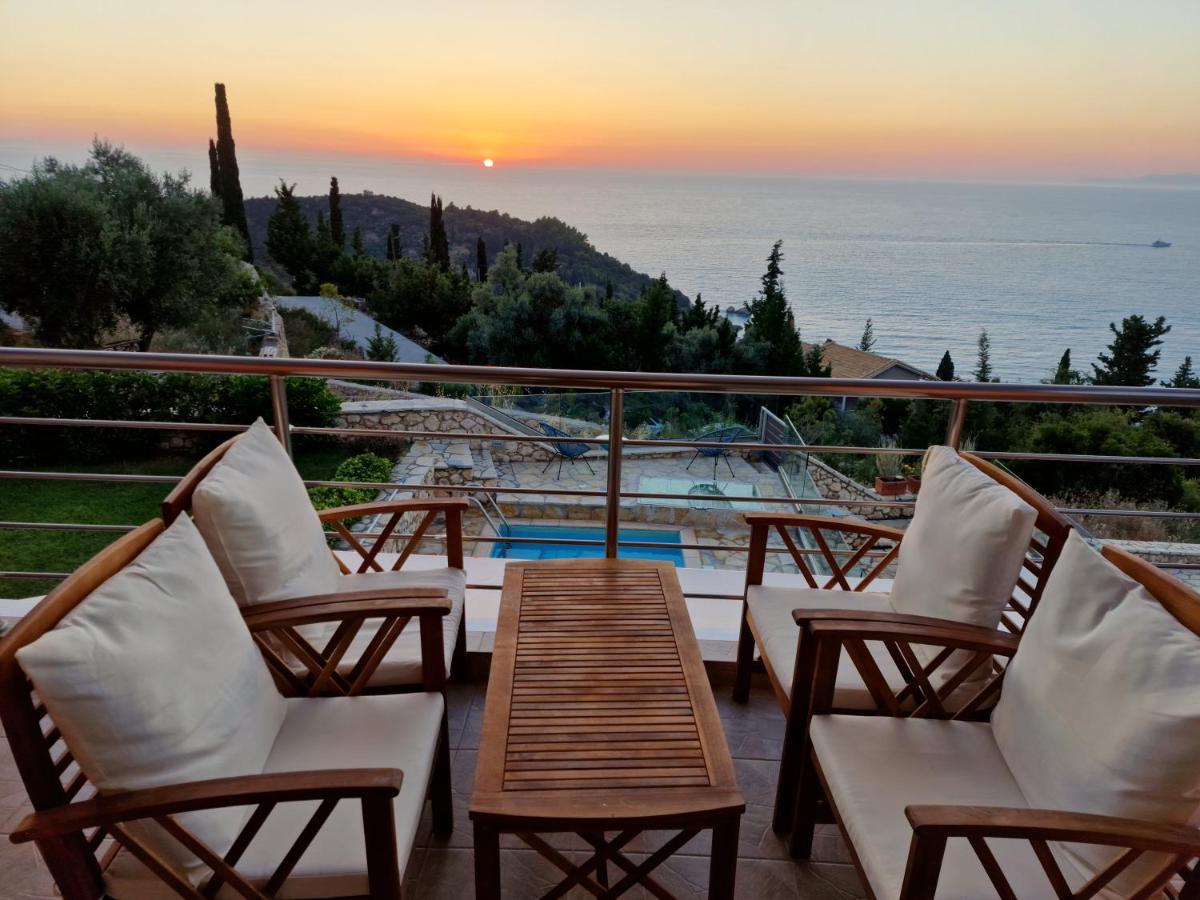 Villa Thetis With Private Pool Where The Sunsets Fade Away Айос-Никитас Экстерьер фото